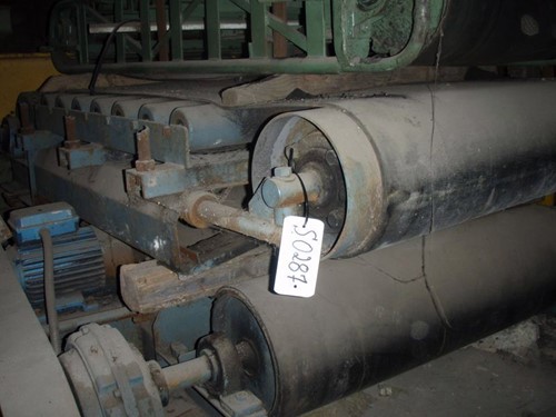 Bande d'extraction 1500/980 mm, rouleaux 89 mm